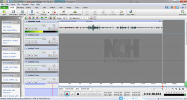 mixpad recording software